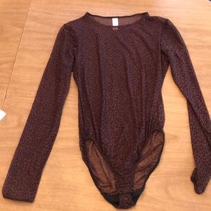 Victoria’s Secret sexy sheer bodysuit !